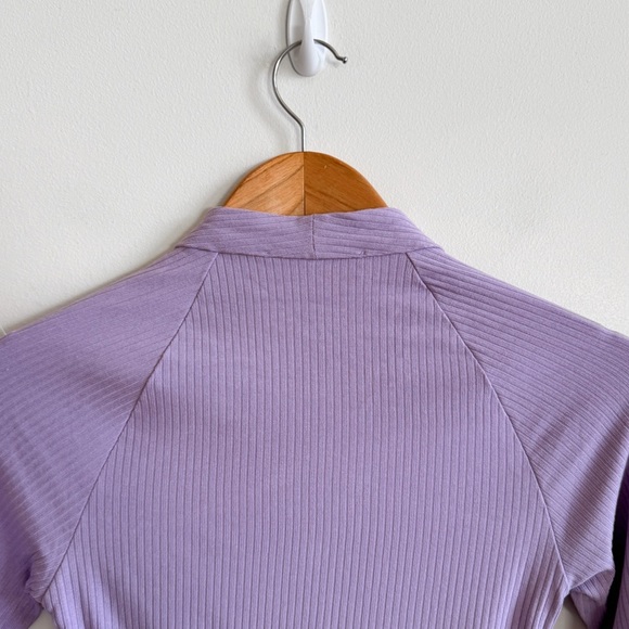 ASTR • Cutout Bodysuit in Purple - Picture 7 of 11